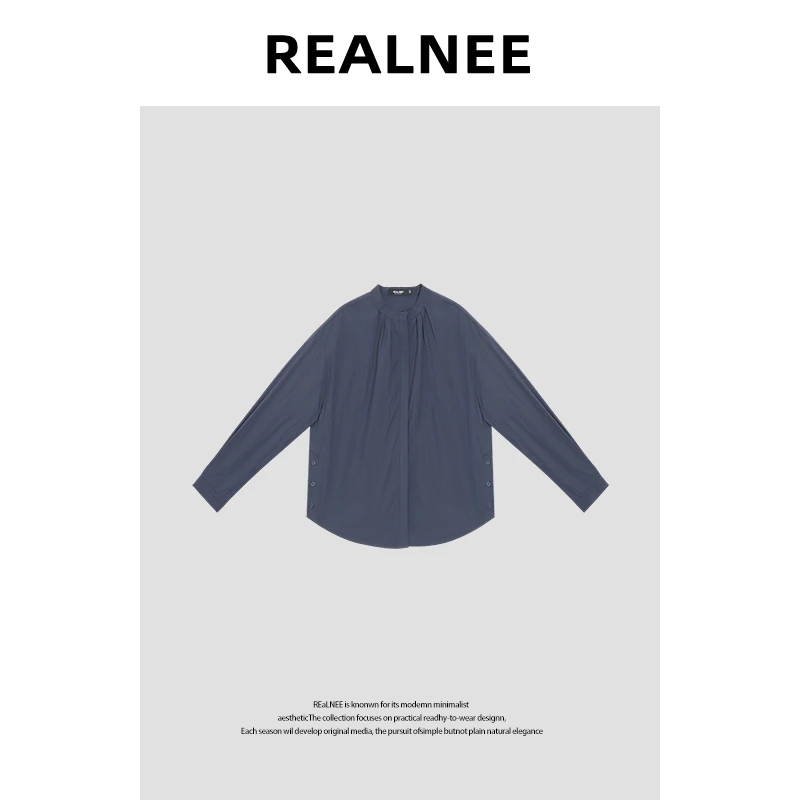 【绅雅季】“进口匹马棉”极简舒适百搭长袖衬衫RLMMT4CS03824