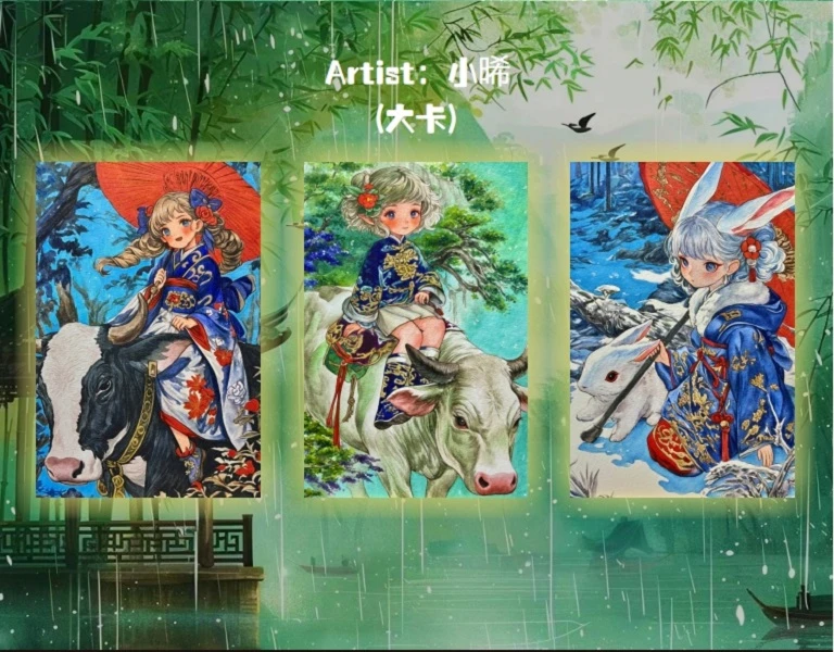 只只【拆盒】收集者工作室 仙游记系列手绘 收藏卡牌【默认代拆】