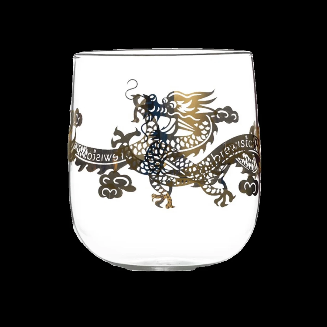 Brewista龙年限定玻璃杯 咖啡杯拿铁杯单品杯ins风家用水杯