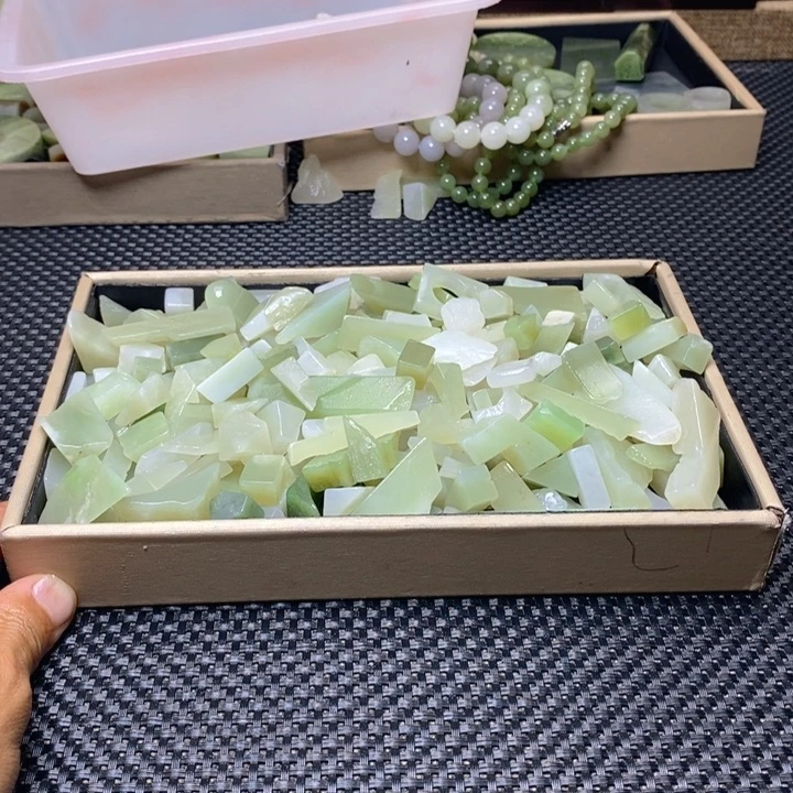 和田玉珠宝半成品未镶嵌