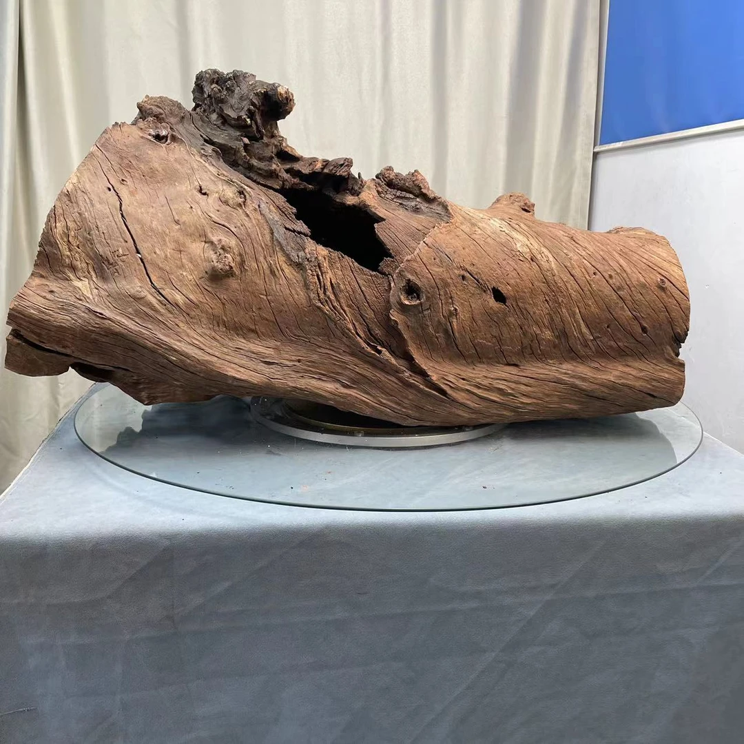 水木缘鱼缸造景紫柚木