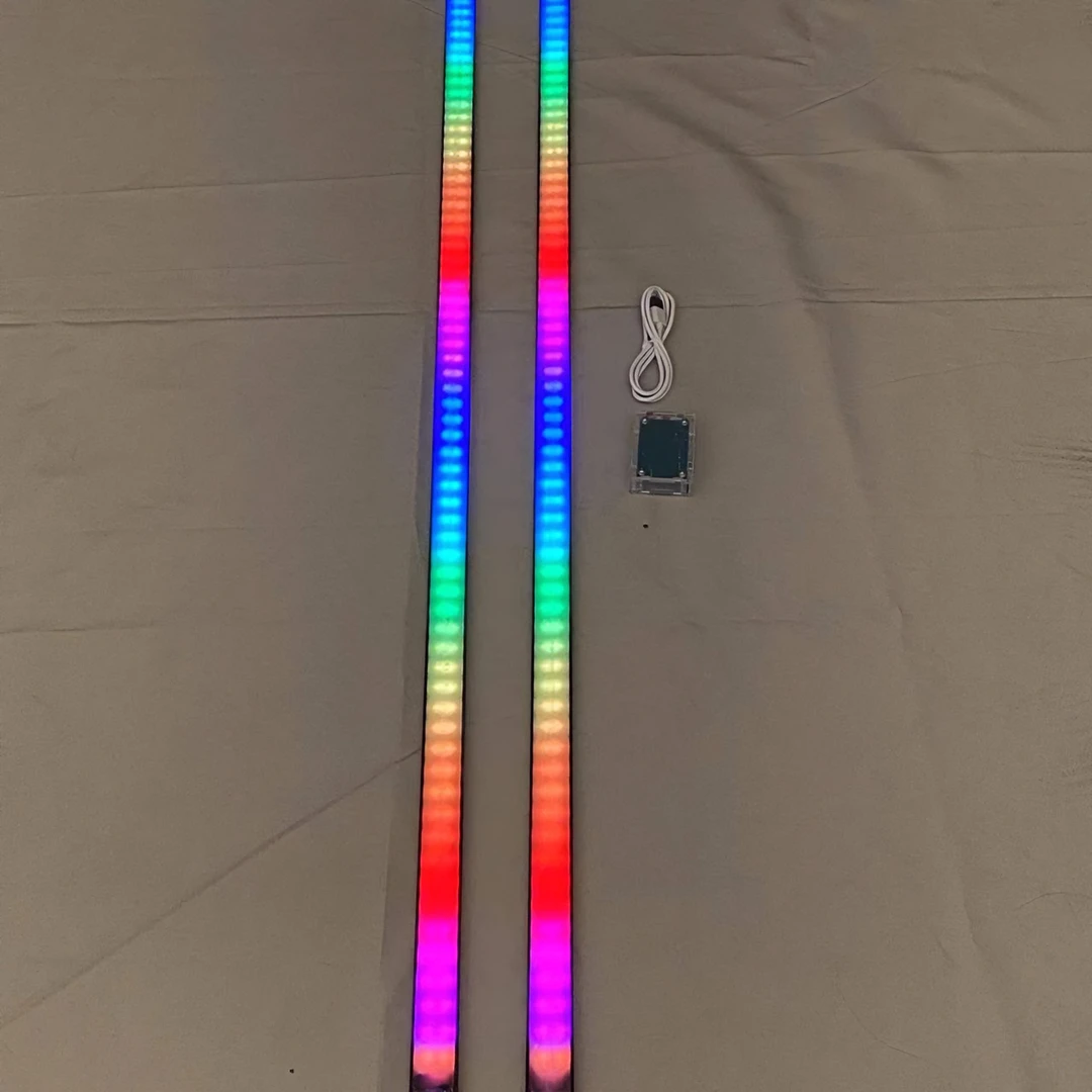 晨洲岛，LED版声控拾音流水节奏氛围灯，无底座款，家用装饰灯，客厅