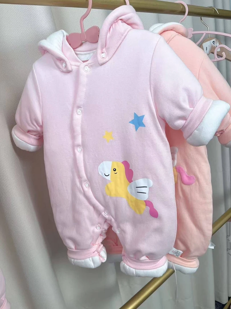 【今天飞】断码福利 婴儿连体衣秋冬加厚外出抱衣