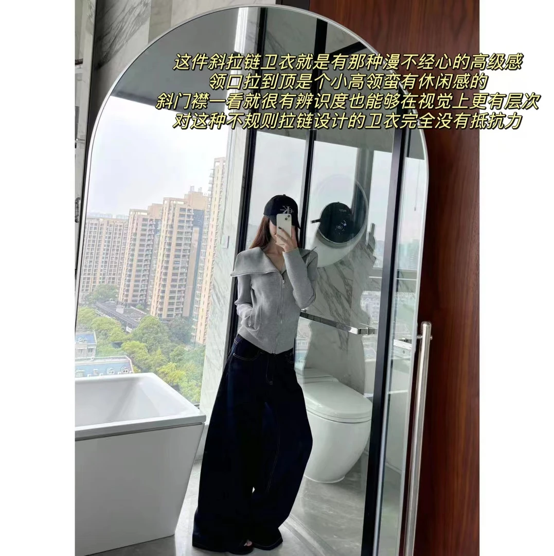 徐秋阳   小众私服  显瘦休闲时尚百搭洋气设计款上衣11380