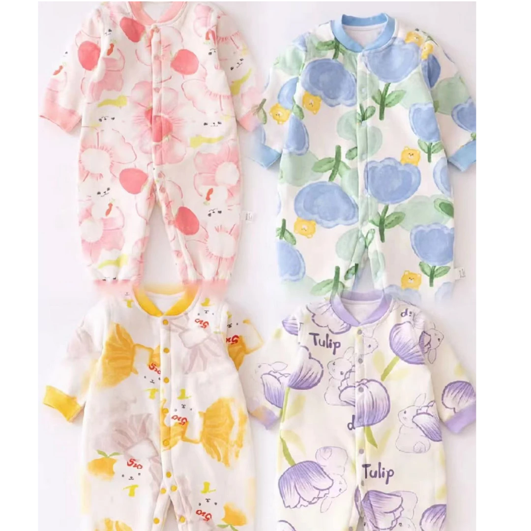 梵高-小猪大卫60g连体夹棉薄款棉服