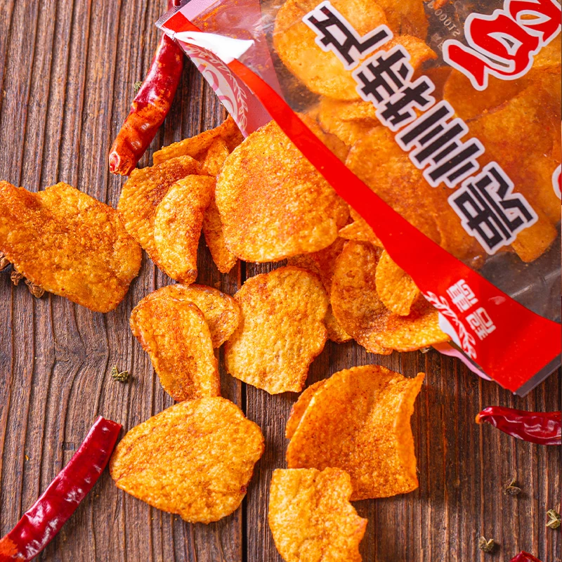 贵州麻辣土豆片薯片云南特产辣味解馋吃货零食小吃办公室休闲食品