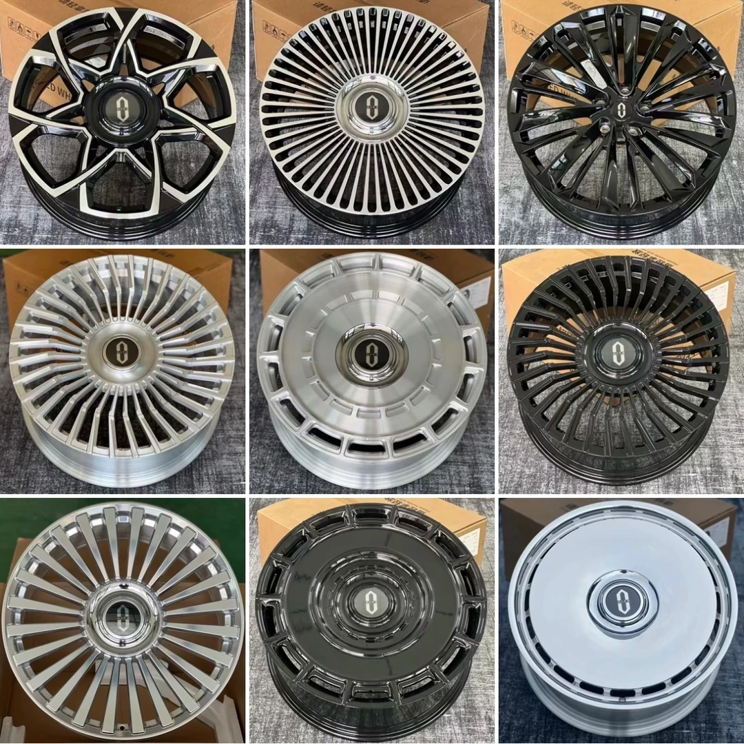 华为问界M5M7M9万吨锻造轮毂网红悬浮款