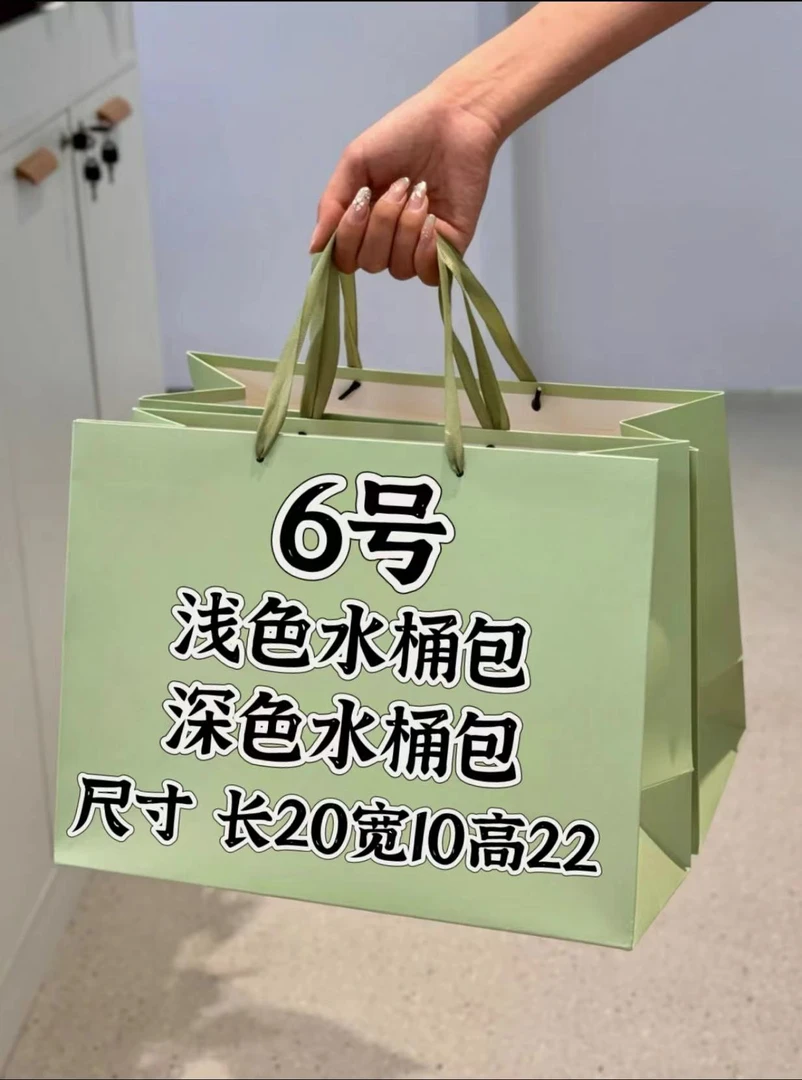 【A6号】2024新新新新款水桶包 （尺寸 长20宽10高22）轻奢气质百搭