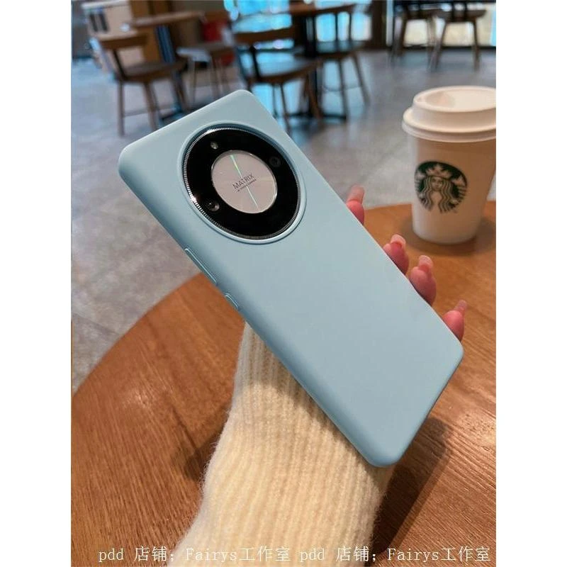 真液态硅胶适用荣耀x50壳耐脏软糯新款荣耀x40保护套全包防摔华为