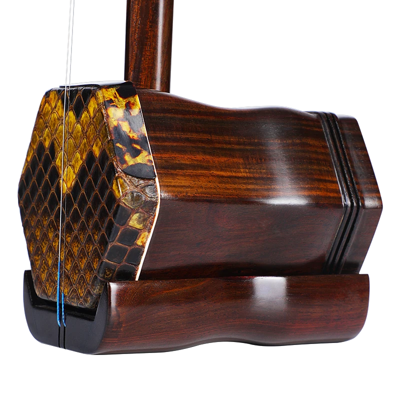 正音堂二胡民族乐器手工蒙皮制作专业收藏演奏旧料百年老红木二胡