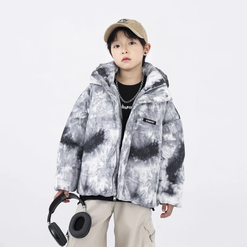 BABY&HH【现货现发】儿童冬季2025新款韩系潮流加厚防寒羽绒服外套