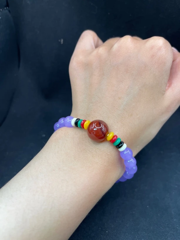 B87玉髓手串多样性发货