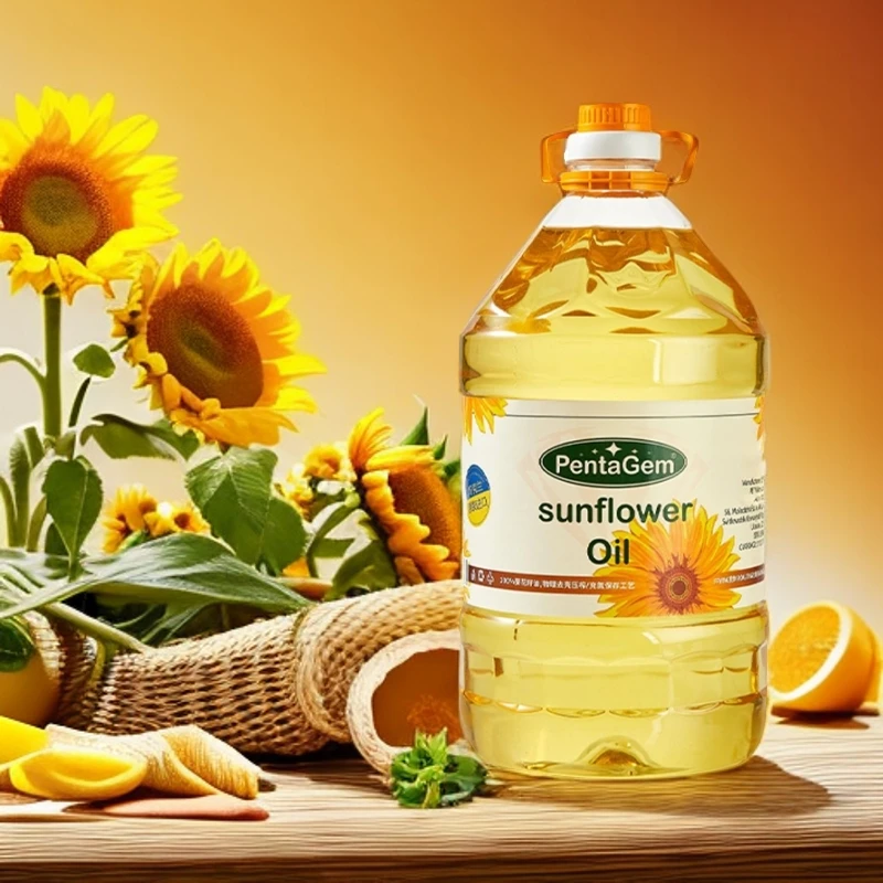 五钻特惠乌克兰原装进口五钻PentaGem葵花籽油5L健康营养食用油