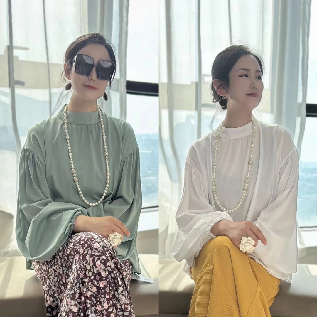 【林美枷】素素衬衫