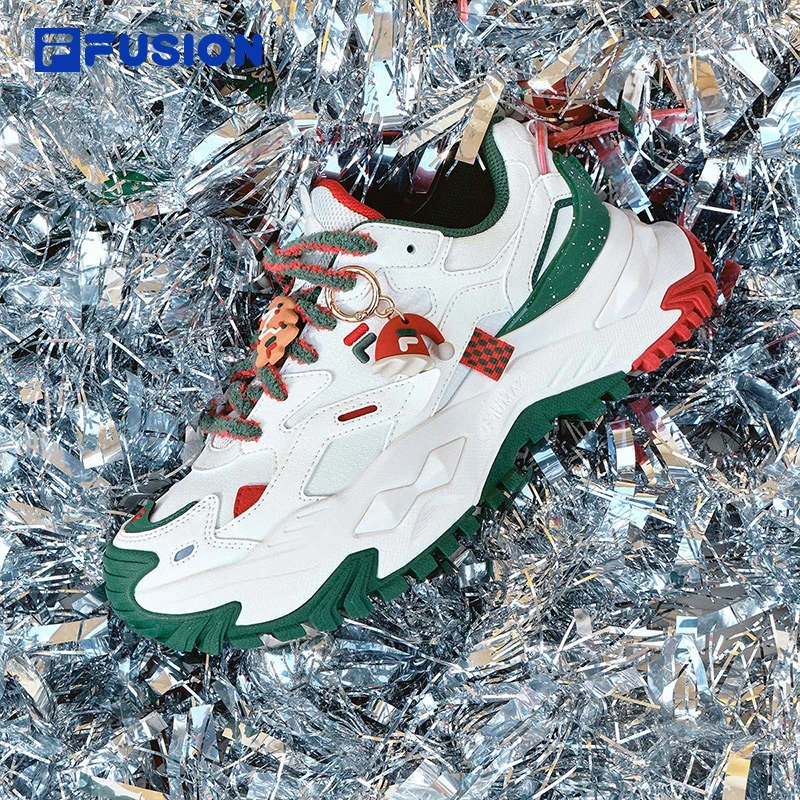 【节日限定】FILA斐乐硬糖鞋男女同款潮流厚底增高老爹鞋T12W511004