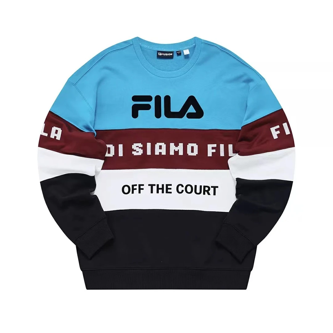 Fila/斐乐潮流时尚男女同款潮流时尚卫衣圆领运动长袖T11M233207
