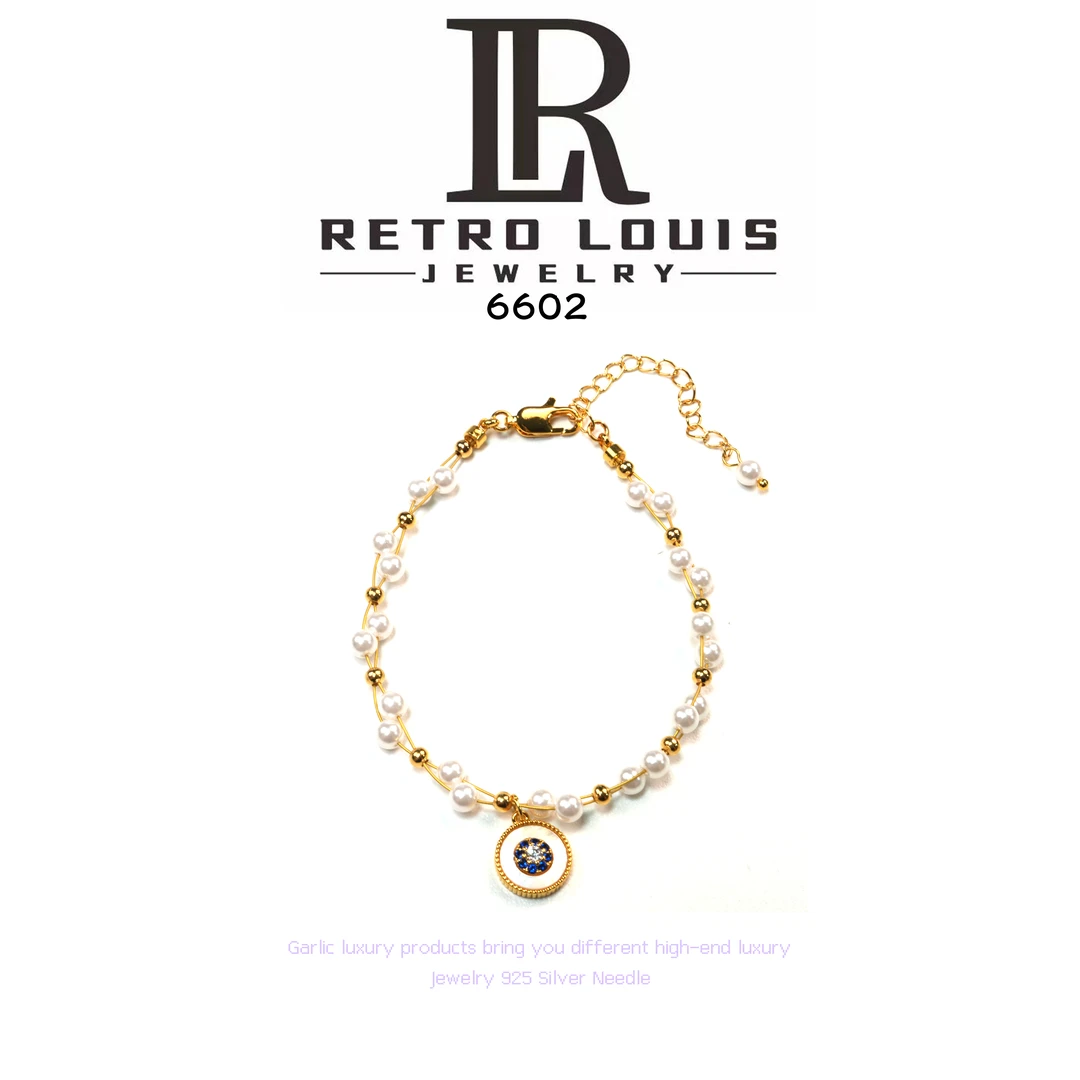 铜合金手链 RETRO LOUIS 【星空海神】手链~6602（17+5）