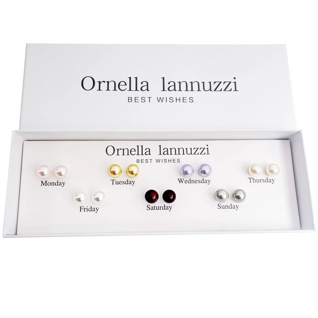 铜合金耳饰 设计师款耳饰~6764