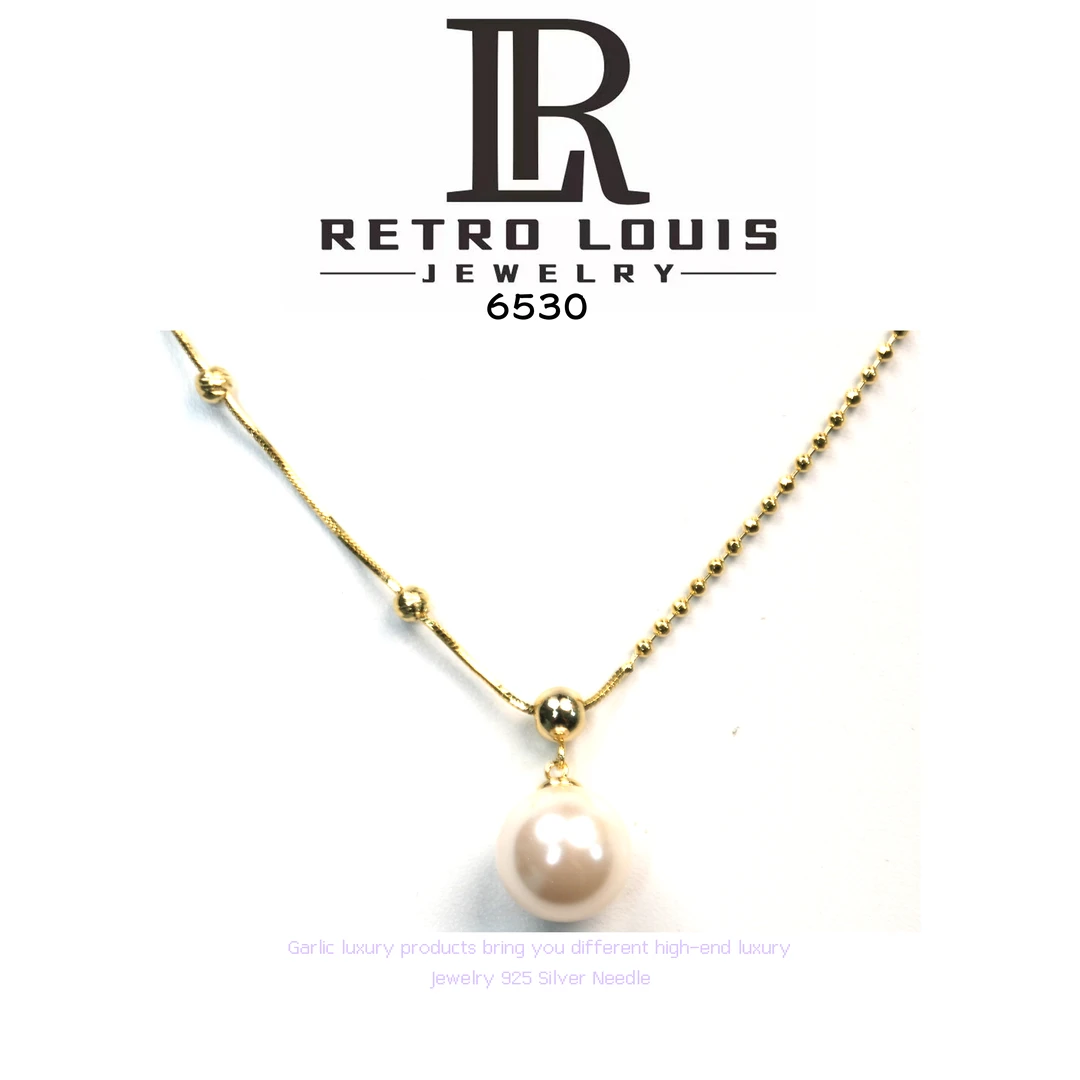 铜合金项链 RETRO LOUIS【白气球】Ballon series项链~6530（42+5cm）