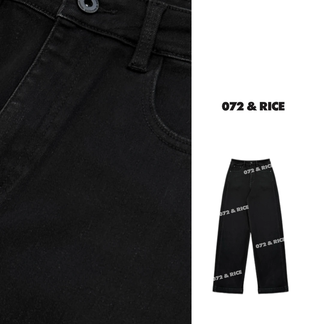 072 & RICE【超越裤】秋冬休闲加绒弹力牛仔长裤 FK1111