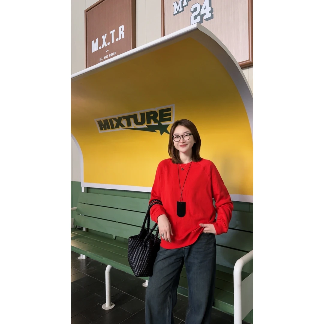 072 & RICE【老铁】100纯棉 春季休闲圆领长袖卫衣 31UC23