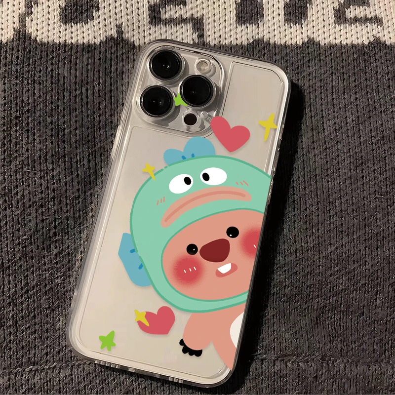 loopy露比iphone14promax卡通适用苹果11/16手机壳13可爱xr/xs软1
