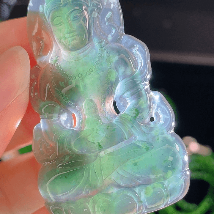 翡翠吊坠(不含链)未镶嵌