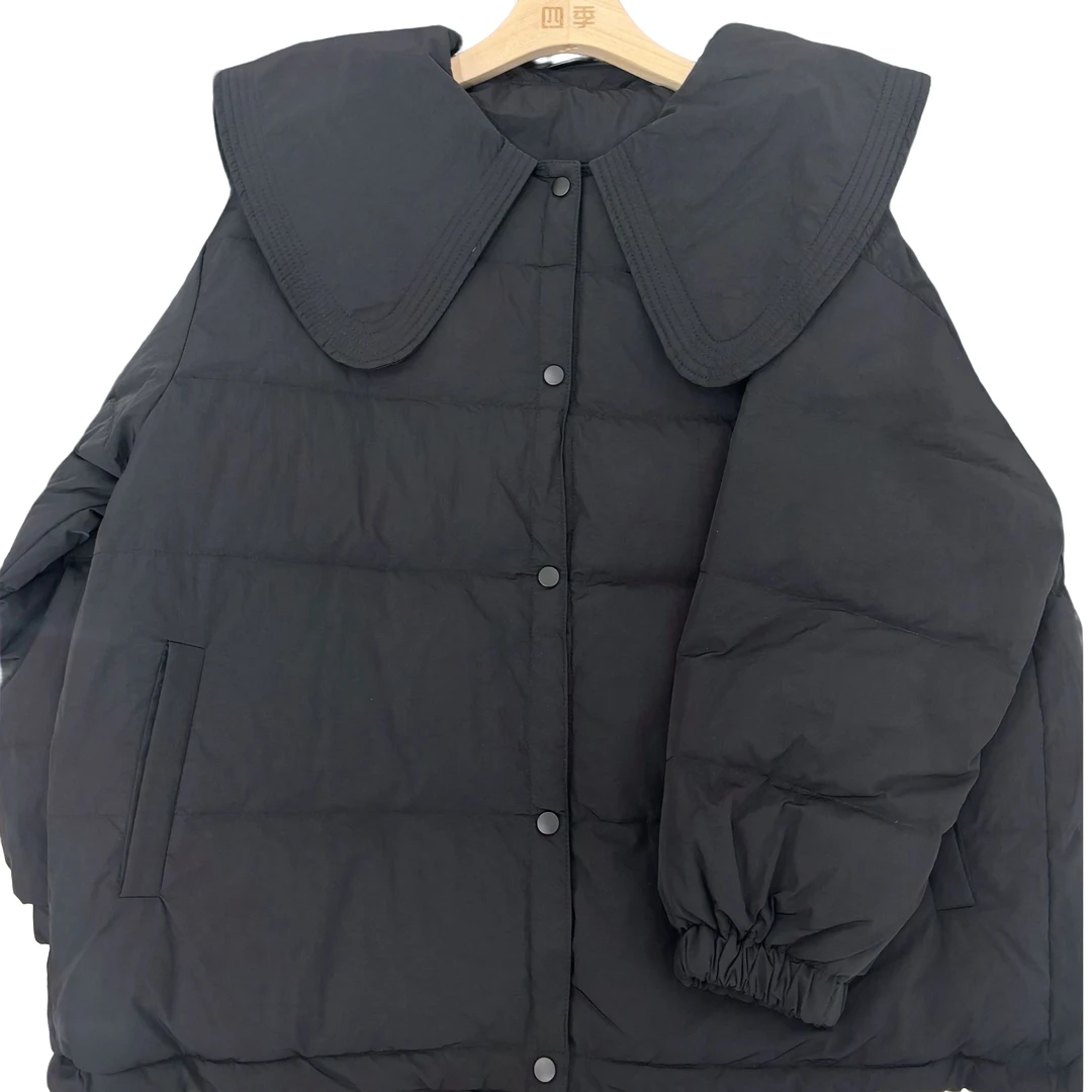 《SI JI 韶光年华》娃娃领羽绒服001