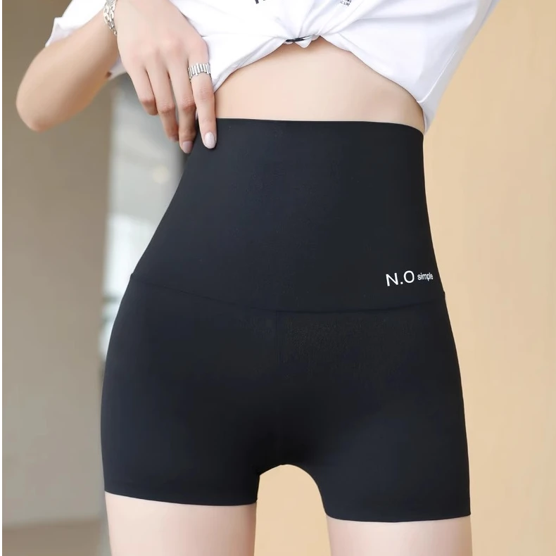 鲨鱼裤女夏季薄款收腹提臀瑜伽打底短裤无痕收肚子三分安全裤