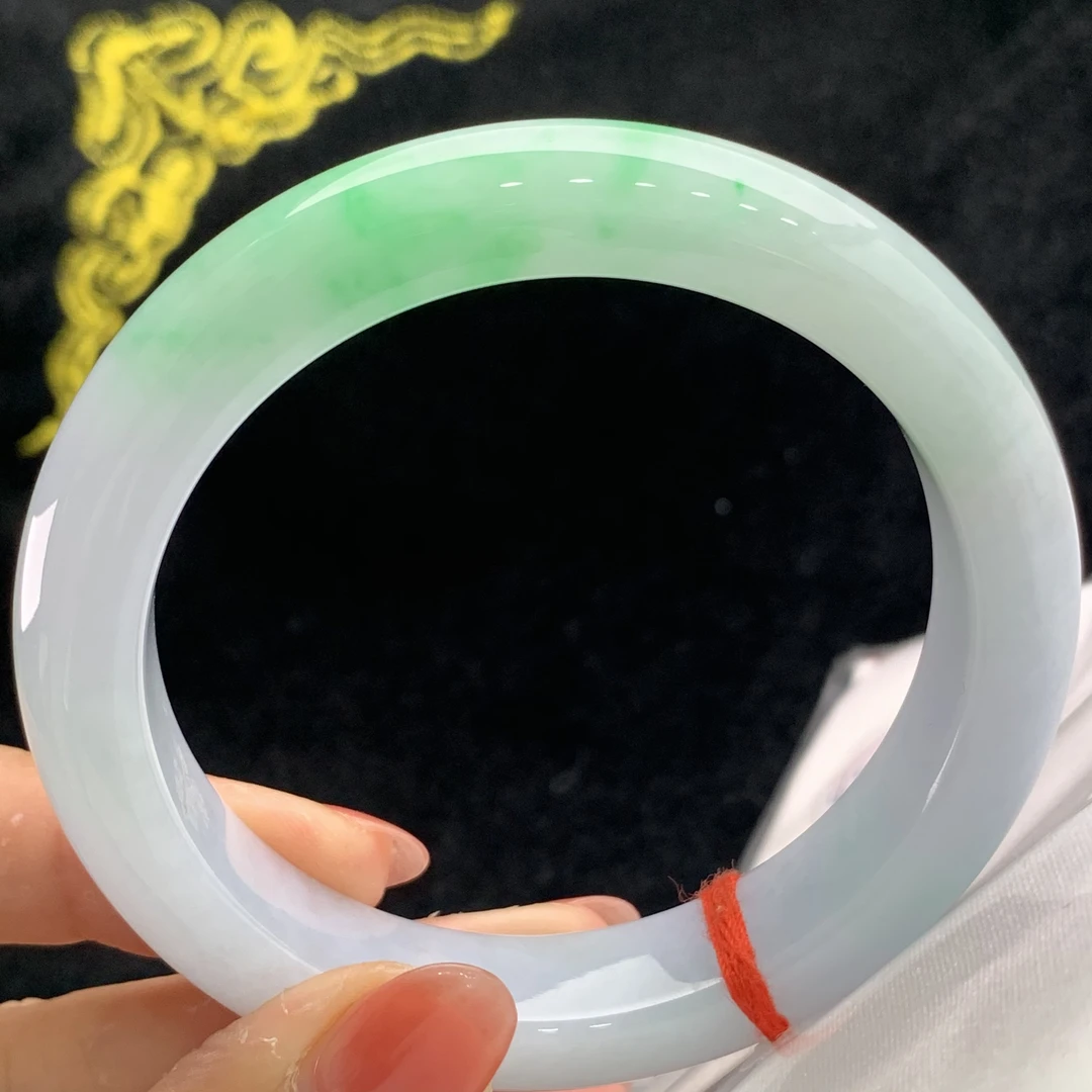 天然A货翡翠56 57正圈手镯