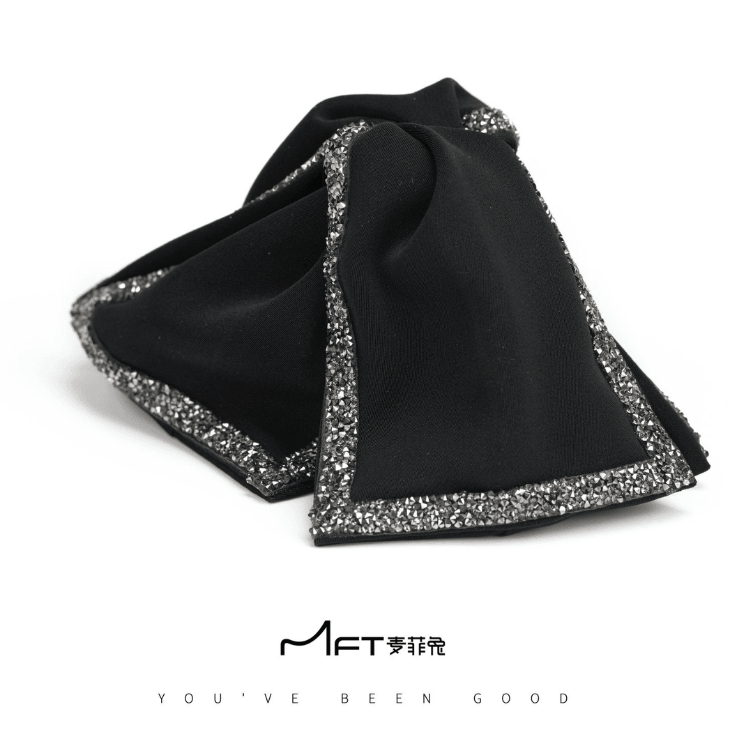 兰壹壹新版赫本抓夹11cm法式浪漫赫本风鲨鱼夹盘发复古发饰头饰夹