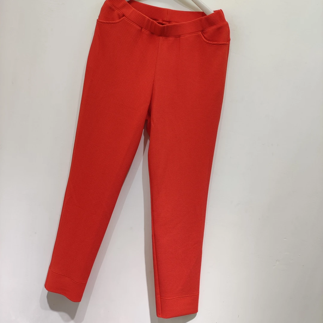 九分修身弹力大码女裤140斤