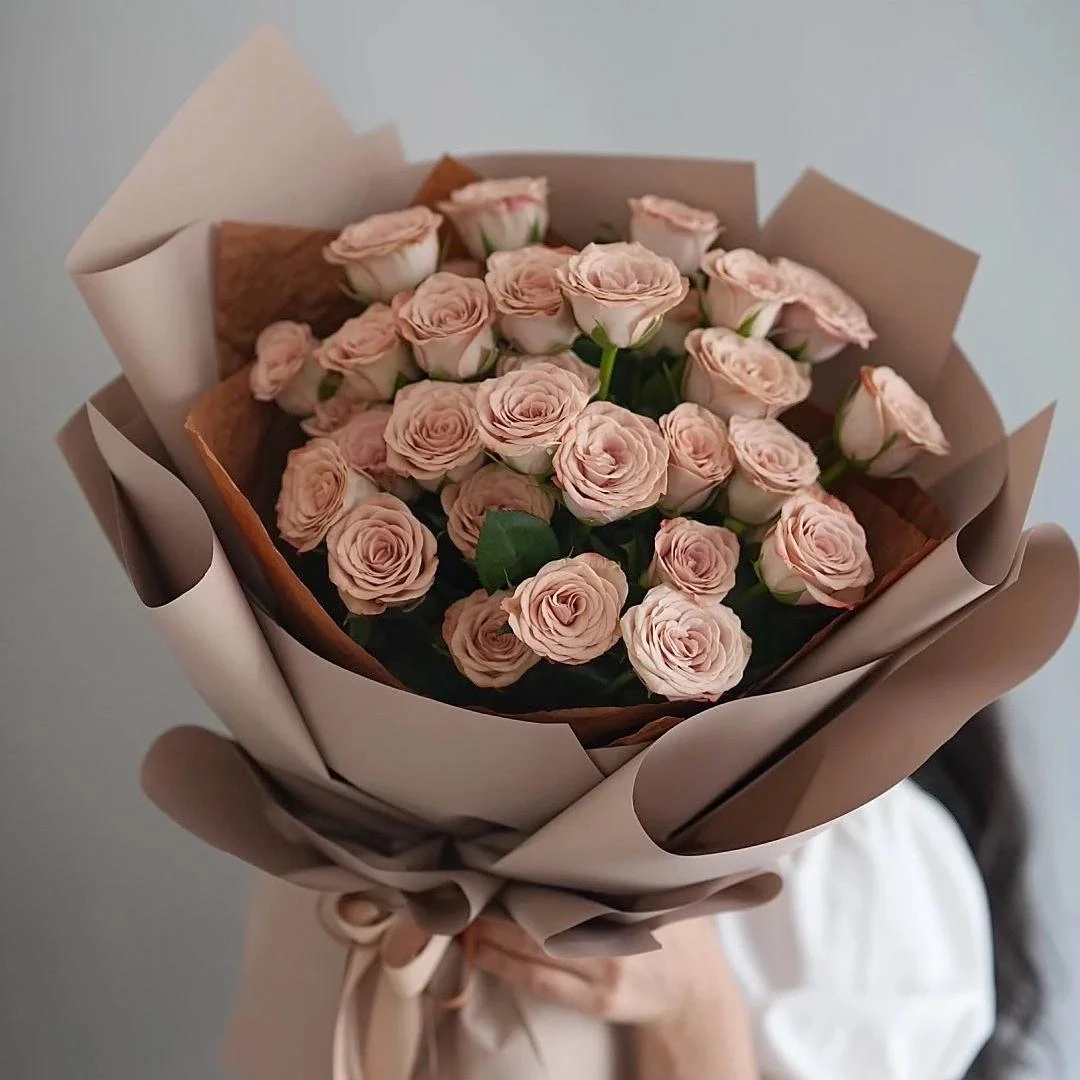 【卡布奇诺玫瑰】 鲜花玫瑰 昆明基地直发