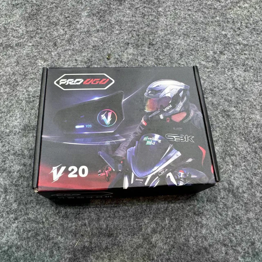 全新v20摩托车头盔外置蓝牙耳机