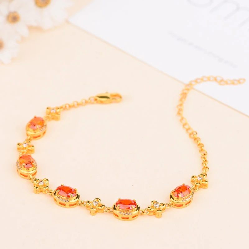 【千玺臻选】石榴石手链气质轻奢简约个性款LC854