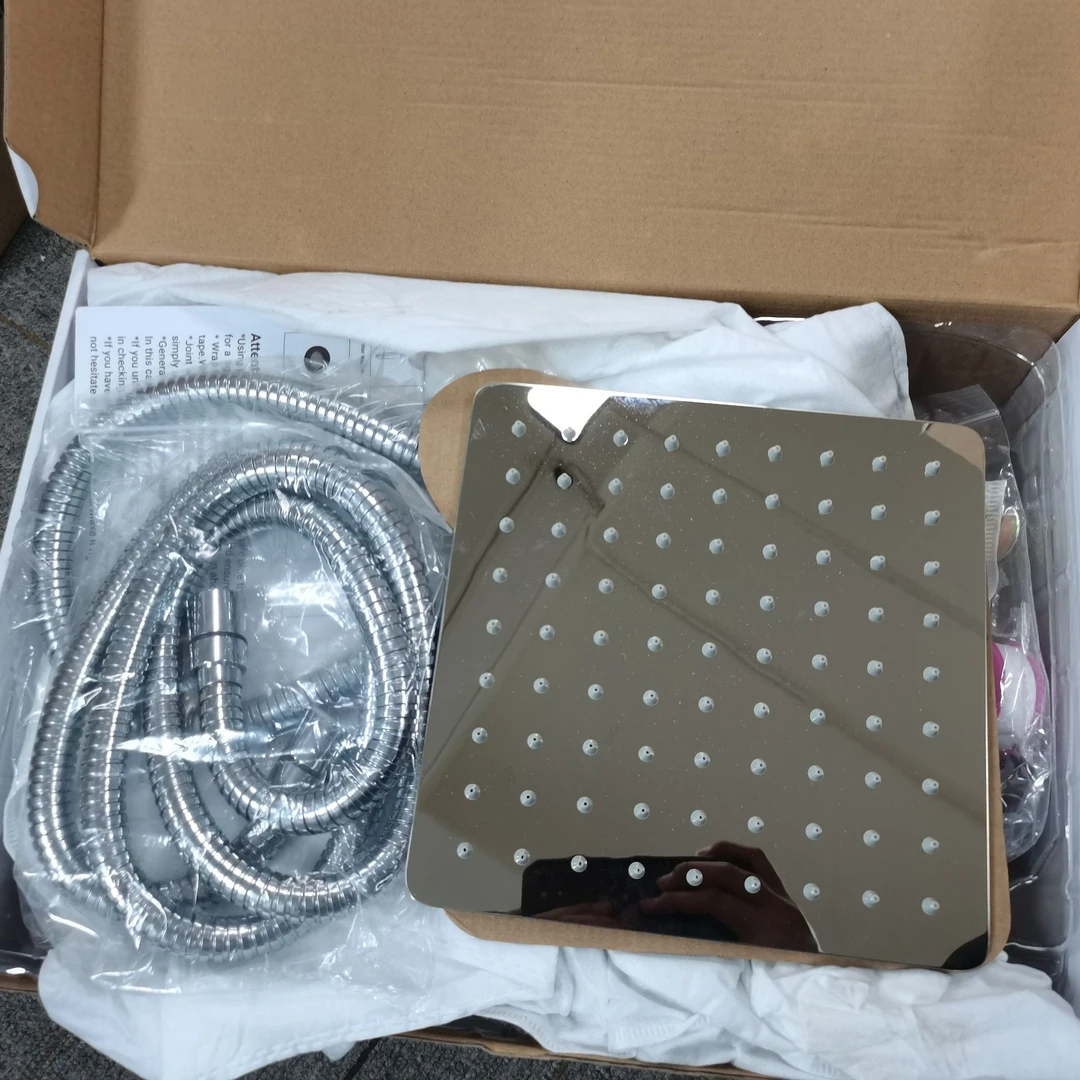 准新品  304不锈钢淋浴组合套装（8件套带安装工具）