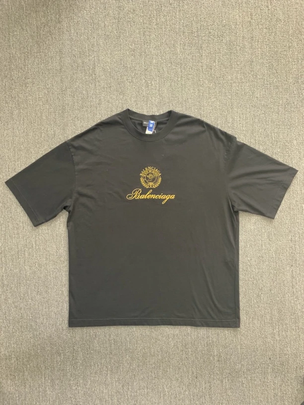Balenciaga/巴黎世家巴黎世家 黑色短袖 0013 L码