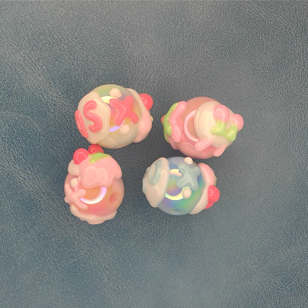 浮力F区【3-20】 手绘珠DIY串珠下单超划算