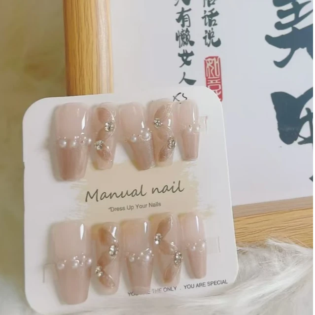 纯手工穿戴甲孤品直播间