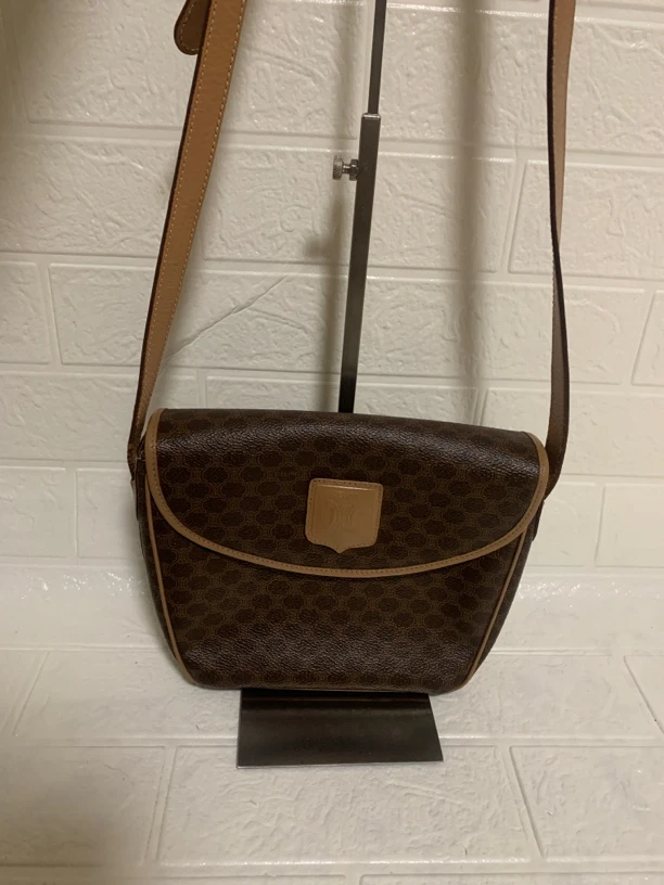 95新 Celine/思琳 Celine老花单肩斜挎包