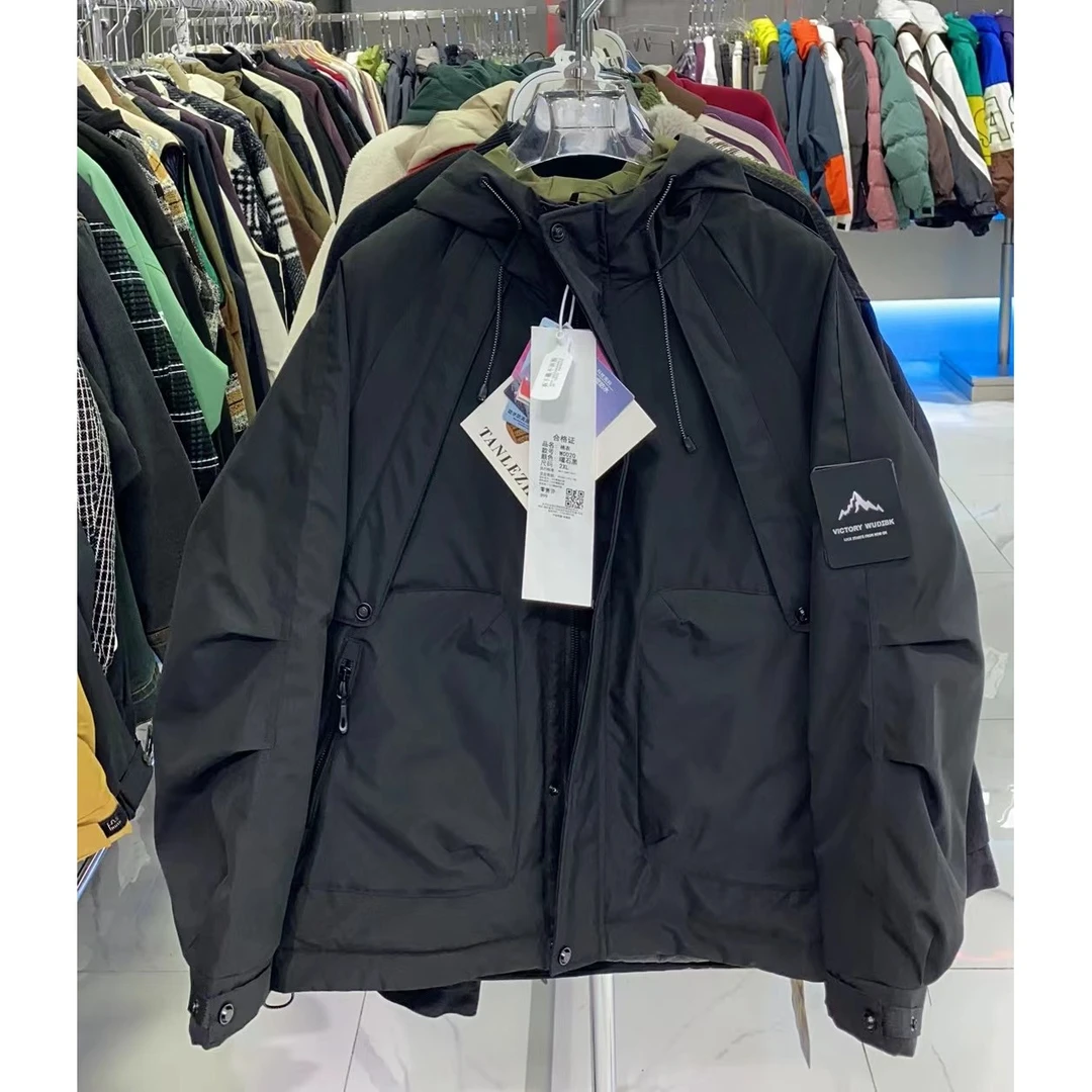 大占推荐 0020 冲峰衣二棉夹克连帽外套