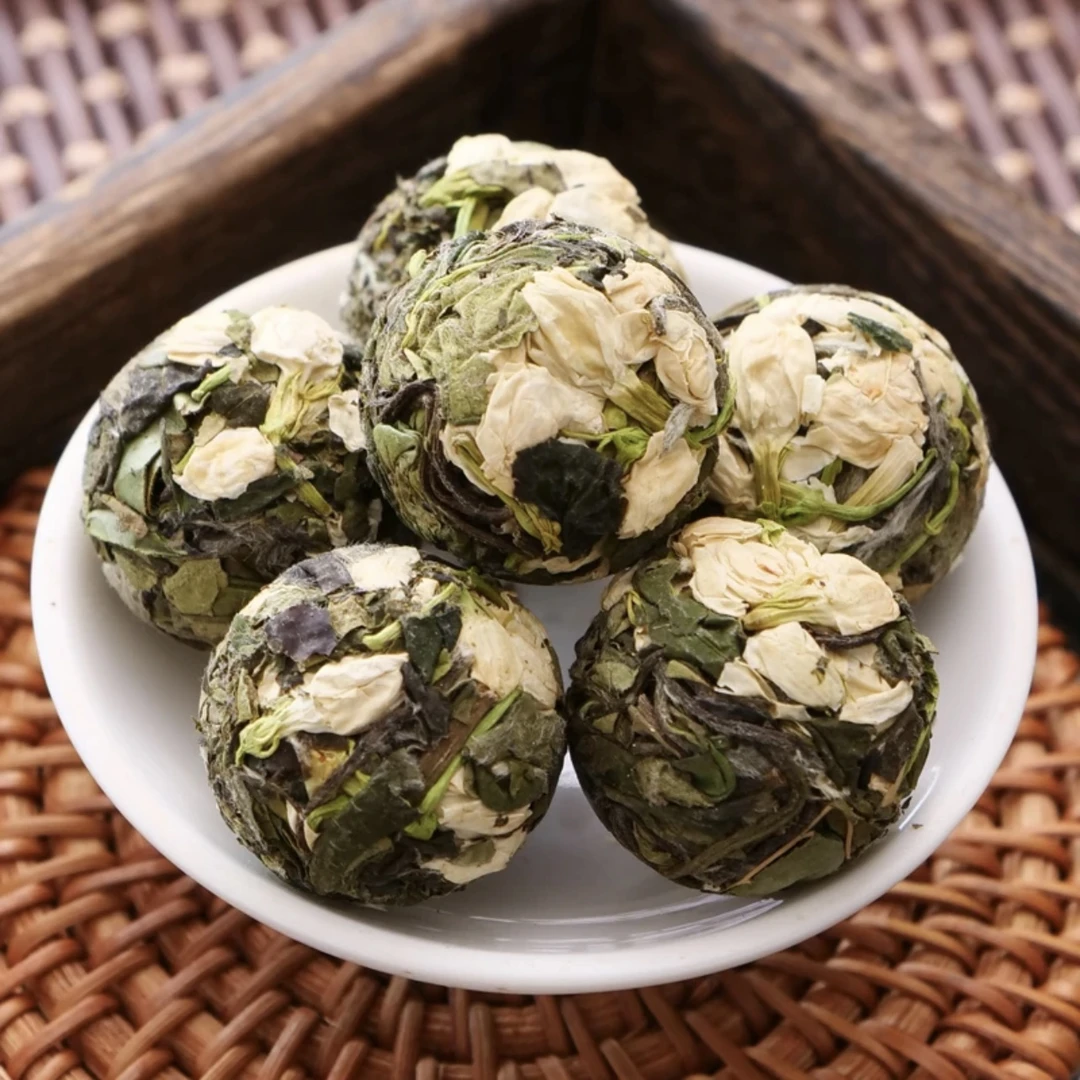【好喝便宜】茉莉龙珠春寿眉花香清甜耐泡福鼎白茶独立包装