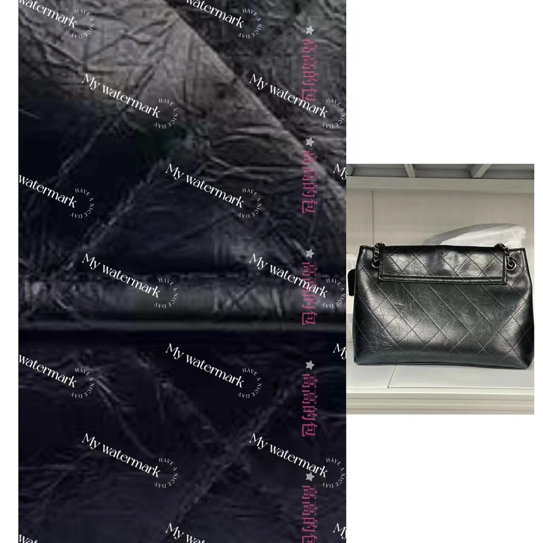 Y手提 新款时尚菱格绣线百搭邮差包休闲链子单肩包斜跨包 JY