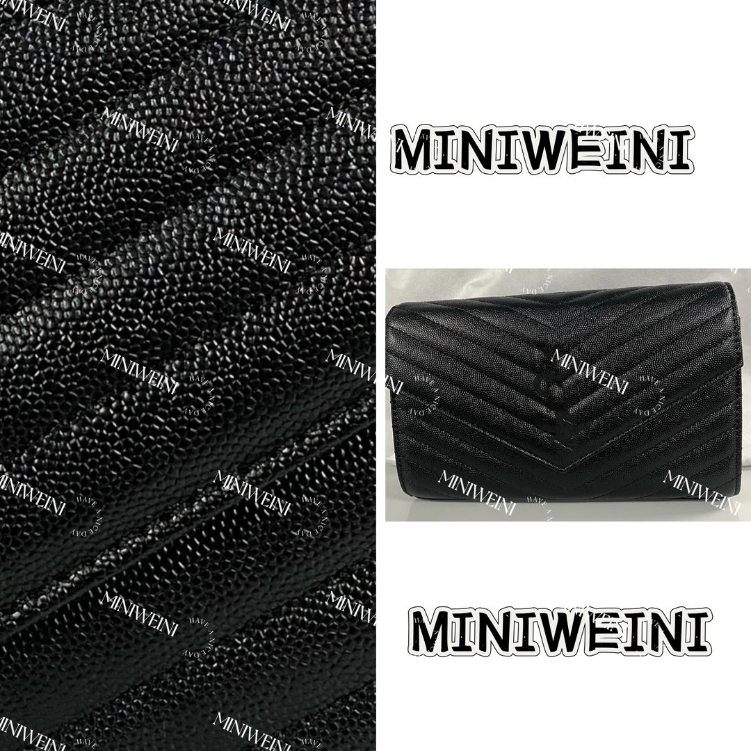 MINIWEINI轻奢气质时尚潮流休闲黑色百搭女士简约信封包  JY-A37