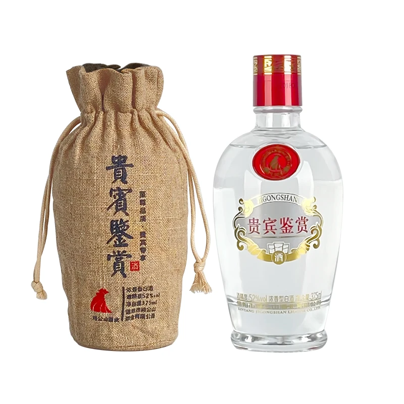JI GONG SHAN/鸡公山鸡公山白酒贵宾鉴赏浓香型52度375ml