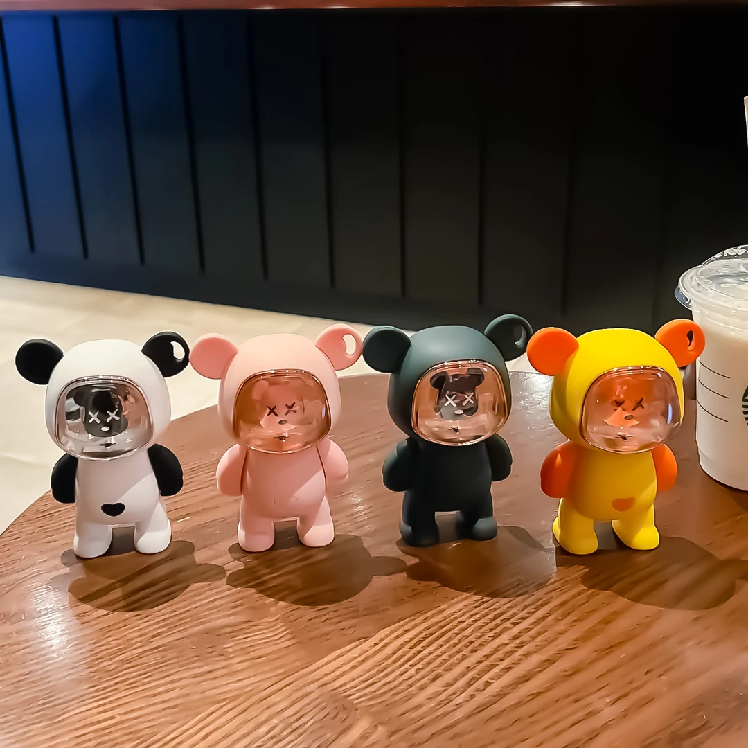 迷你卡通暴力熊暖手宝 usb充电二合一便携冬季随身暖宝宝礼品