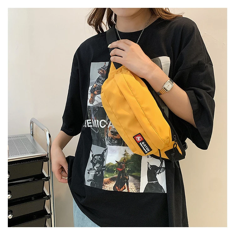 ins潮牌胸包男休闲日系单肩包男生小背包潮流斜挎包男士新款腰包