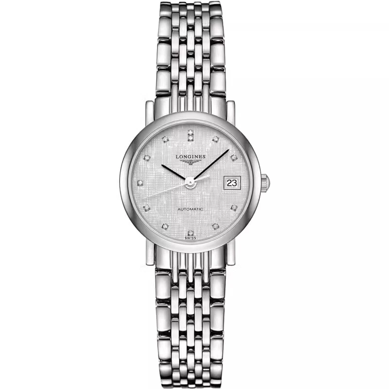 99新 Longines/浪琴 博雅309/全套/布纹钻刻/表径25.5