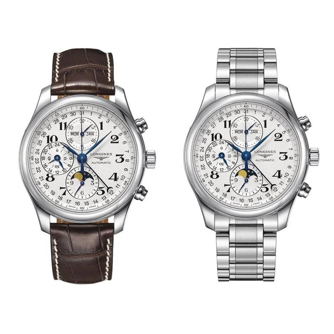 99新 Longines/浪琴 名匠773/全套/白盘数字/表径42mm/男士腕表