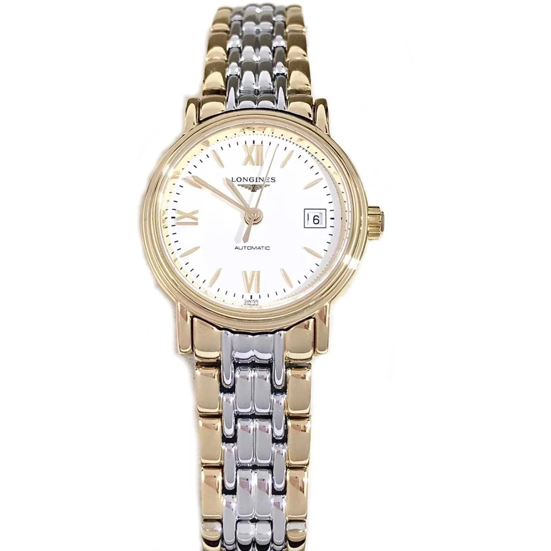 99新 Longines/浪琴 瑰丽321/镀金/全套盒卡/表径25.5/公价12000